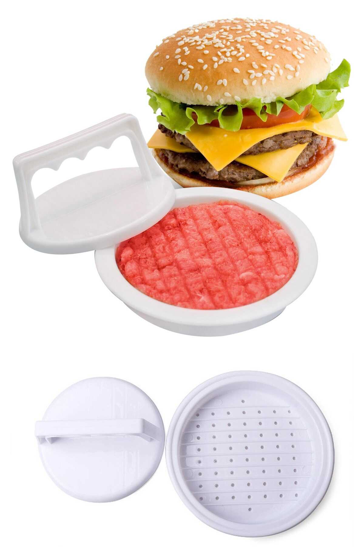 Hamburger Yapma Aparatı- Hamburger Pres Ve Köfte Kalıbı (5271)