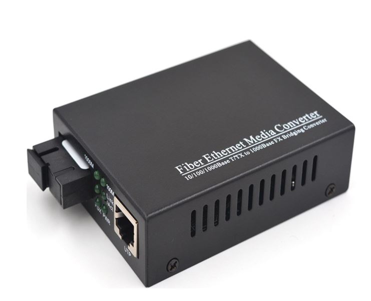 1000 MBPS 200 METRE FİBER OPTİK ETHERNET MEDIA KONVERTÖR (5271)