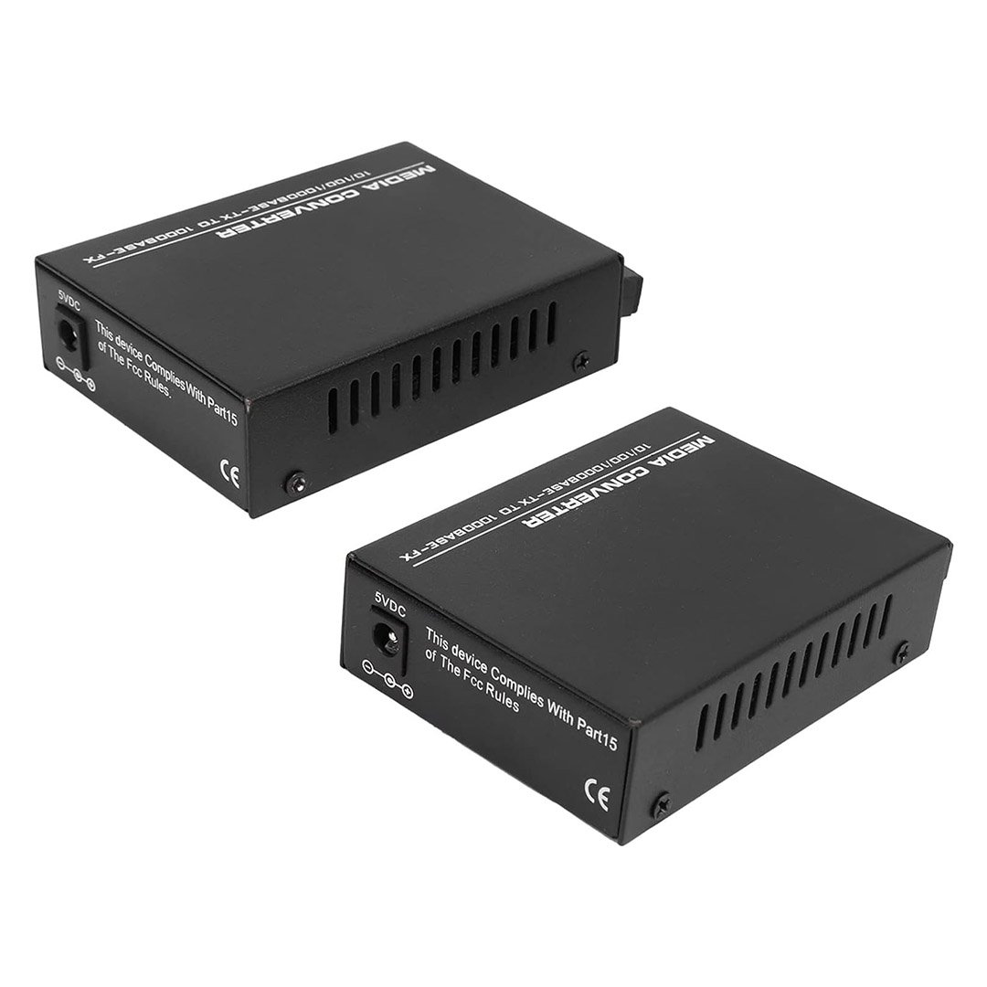 1000 MBPS 200 METRE FİBER OPTİK ETHERNET MEDIA KONVERTÖR (5271)