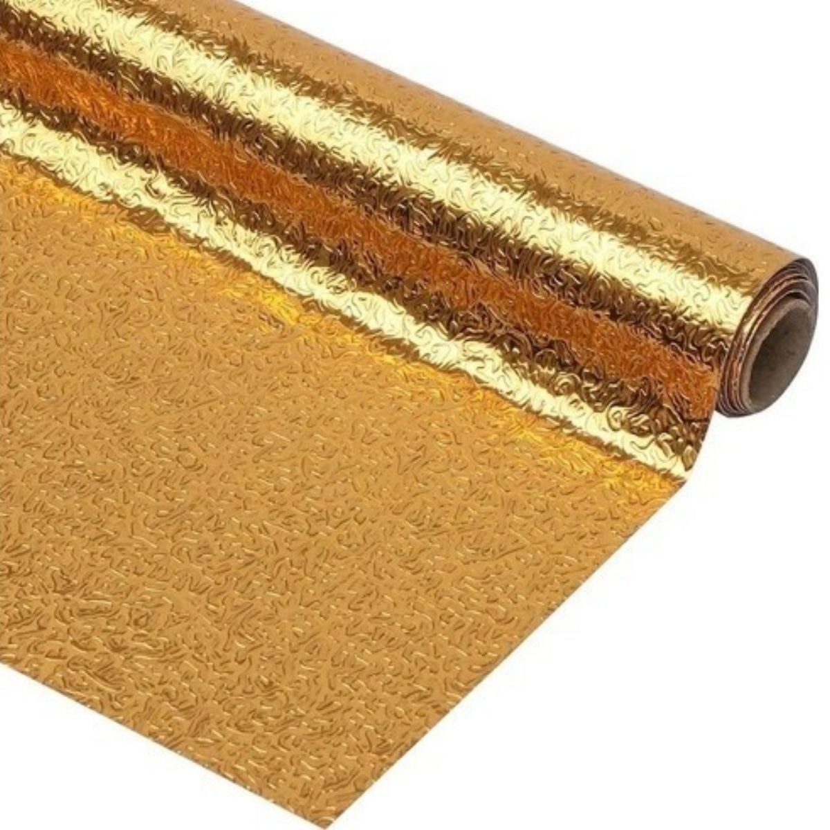 10 Metre Kendinden Yapışkanlı Silinebilir Mutfak Tezgah Üstü Sticker Folyo Gold Renk (5271)