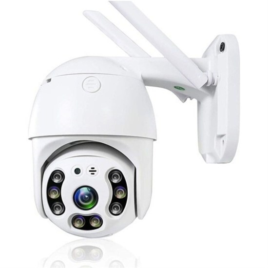 2.0 MP HD Lens İç Dış Mekan Suya Danıklı IP Wifi Network Güvenlik Kamerası Wifi Kamera (5271)