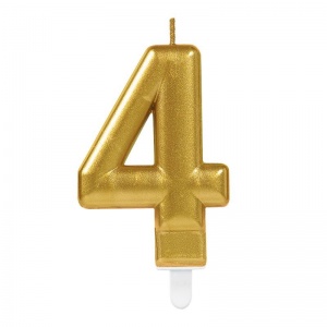 4 Rakam Mum Gold Renk (5271)