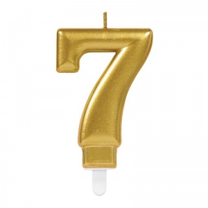 7 Rakam Mum Gold Renk (5271)