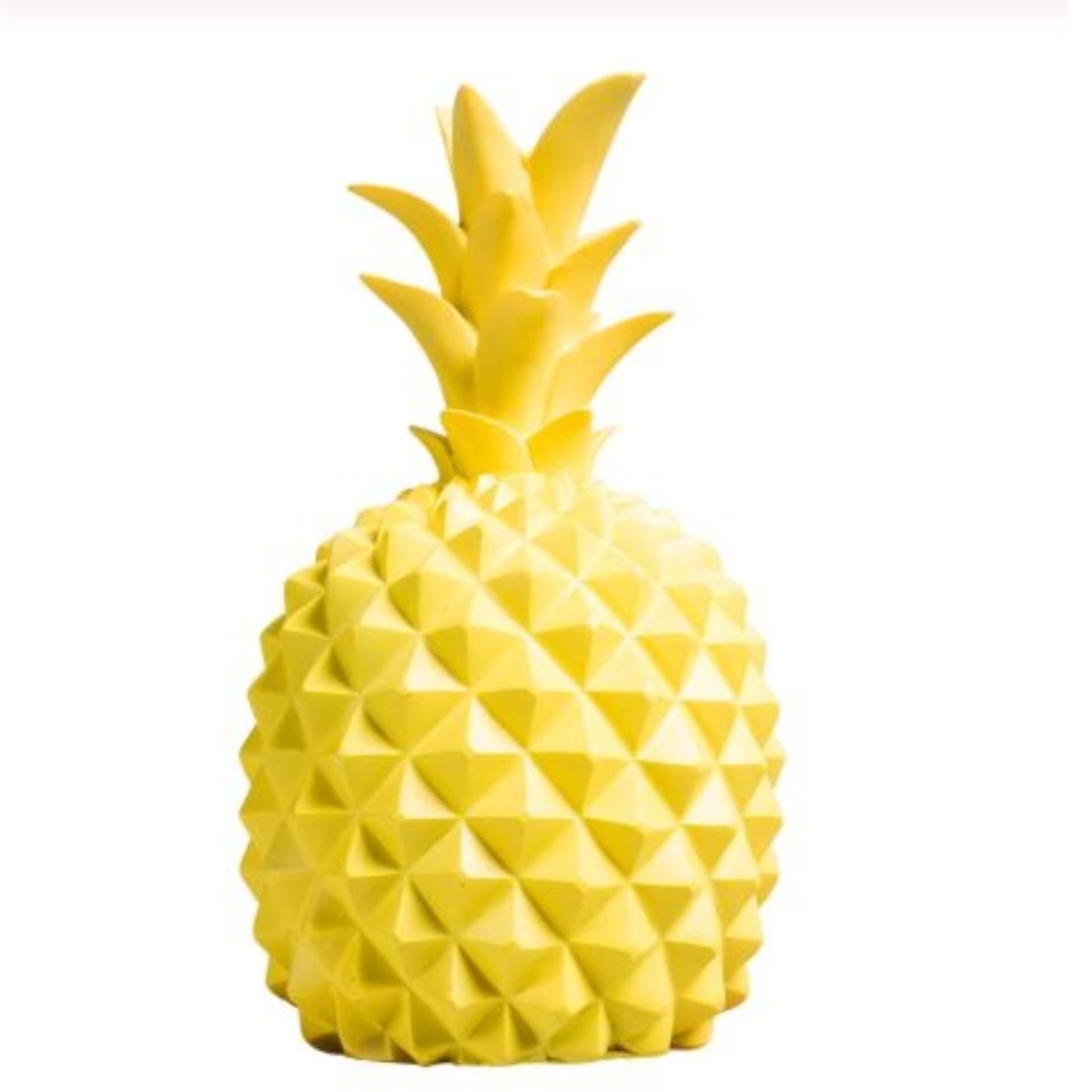 Ananas Şeklinde Desenli Büyük Boy Pilli Masa ve Gece Lambası (5271)
