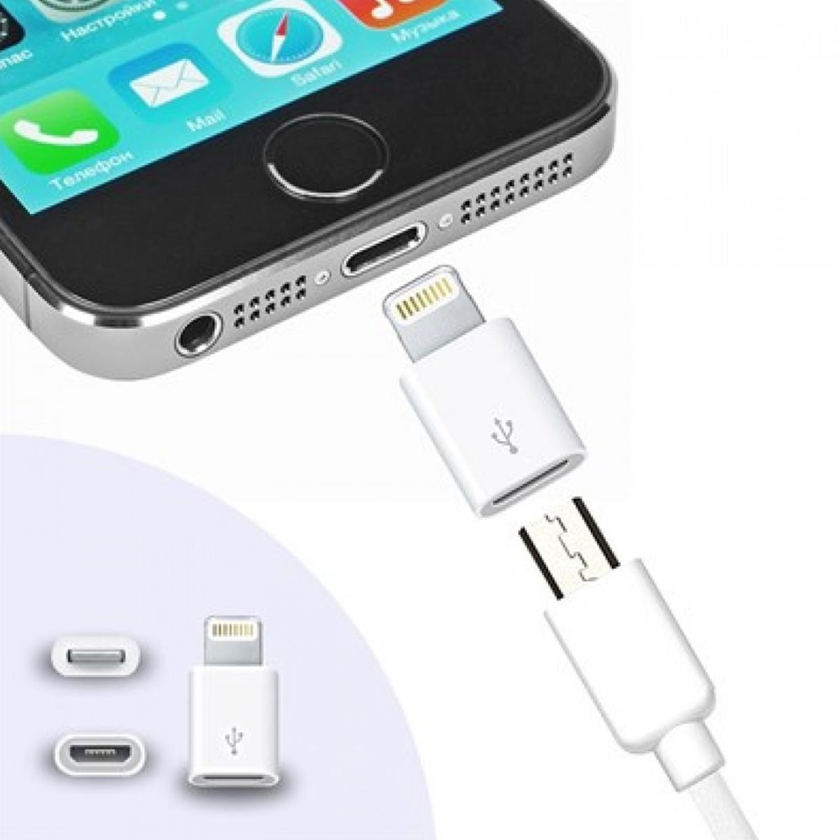 Apple iPhone / iPad Micro Usb Dönüştürücü Adaptör OTG Aparat (5271)