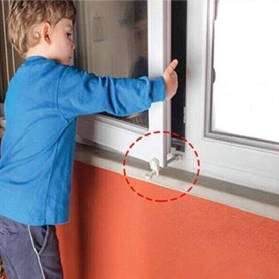 Bebek Çocuk Evcil Hayvan Güvenlik Ayarlanabilir Koruyucu Pencere Havalandırma Kilidi (5271) Bebek Çocuk Evcil Hayvan Güvenlik Ayarlanabilir Koruyucu Pencere Havalandırma Kilidi (5271)
