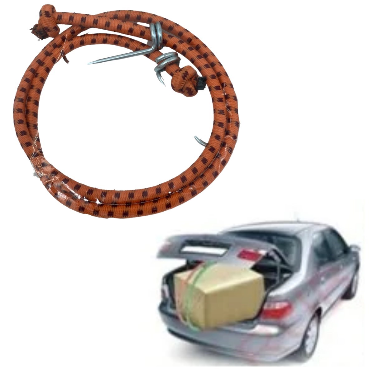 Bisiklet Araba Motosiklet Kancalı Bagaj Gergi Lastiği Sabitleme (5271)