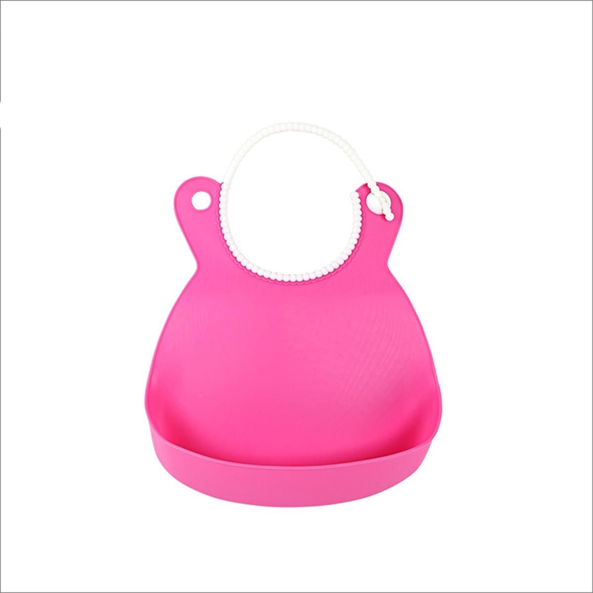 Çocuk Bebek Mama Önlüğü Dökülme Engelleyici Bükülebilir Pembe (5271) Çocuk Bebek Mama Önlüğü Dökülme Engelleyici Bükülebilir Pembe (5271)