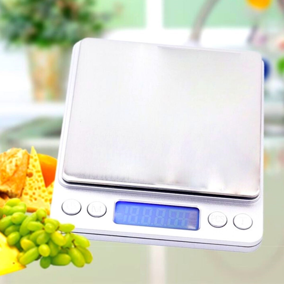 Elektronik 3 kg Kapasiteli Dijital Hassas Kantar Mutfak Tartısı Terazi (5271)