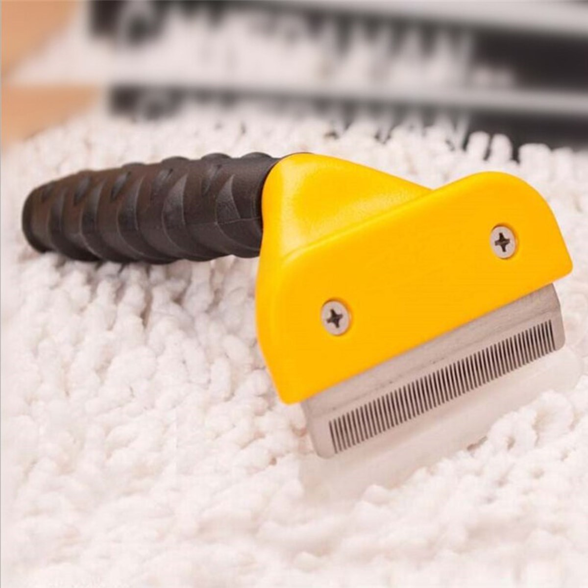 Fubminator Kedi Köpek Tüy Toplama Tarağı Kaşıma Aparatı 4,5 Cm (5271)