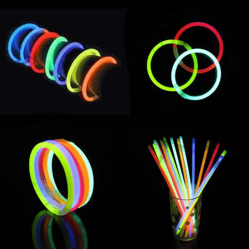 Glow Fosforlu Neon Bileklik 50 Adet (5271)
