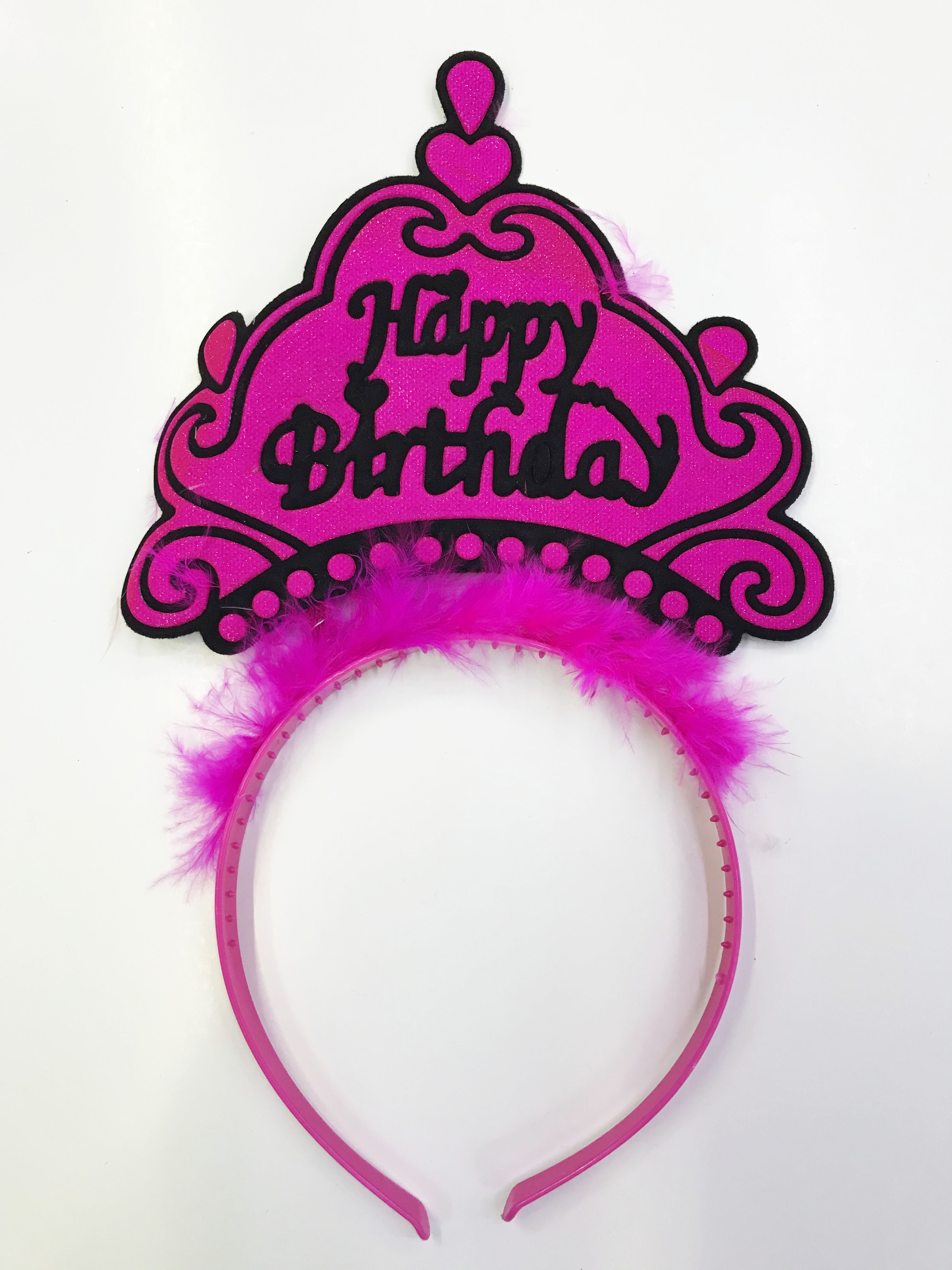 Happy Birthday Yazılı Neon Renk Taç 12 Adet (5271) Happy Birthday Yazılı Neon Renk Taç 12 Adet (5271)