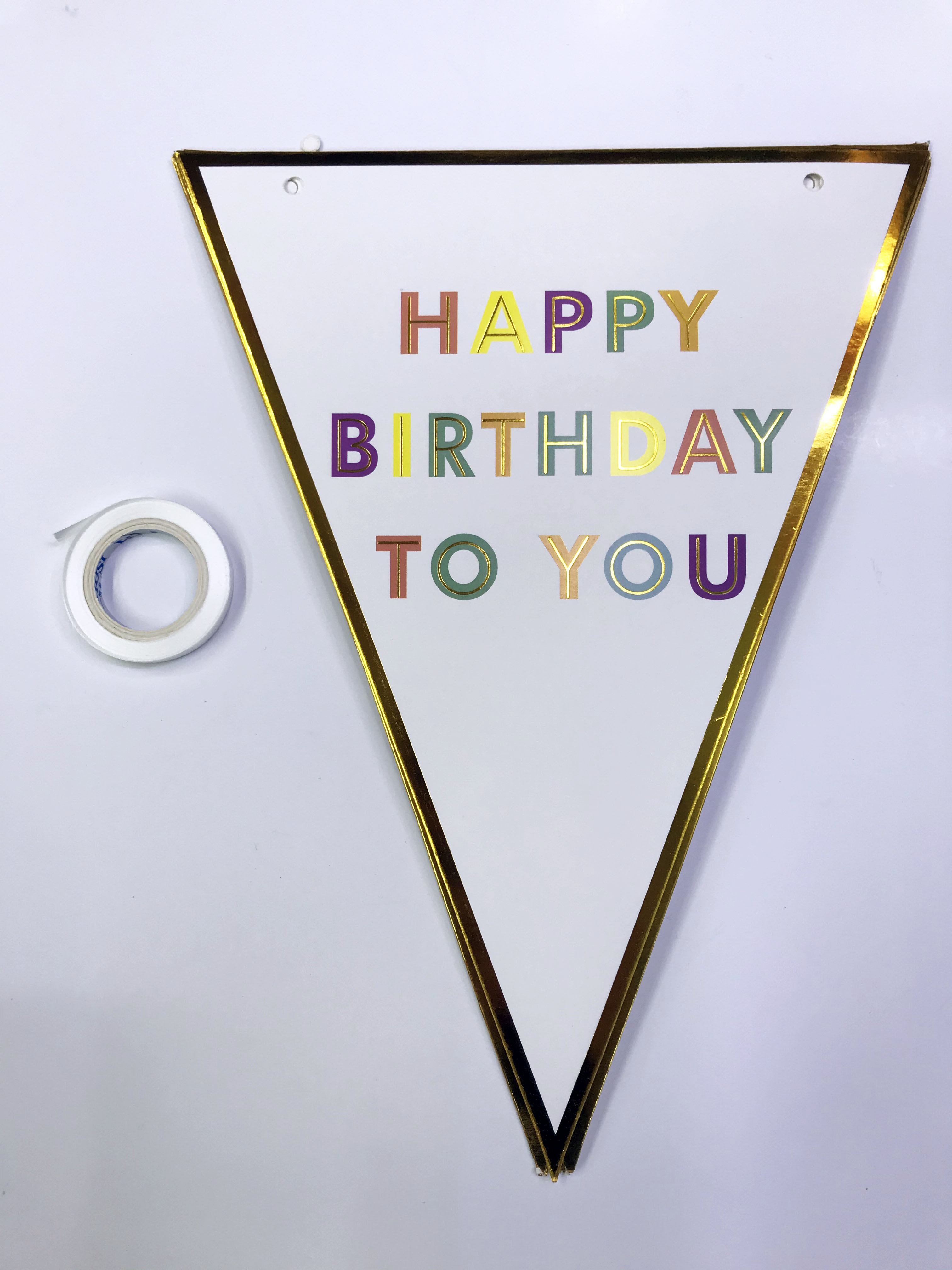 Happy Birthday To You Flama Bayrak Süs (5271)
