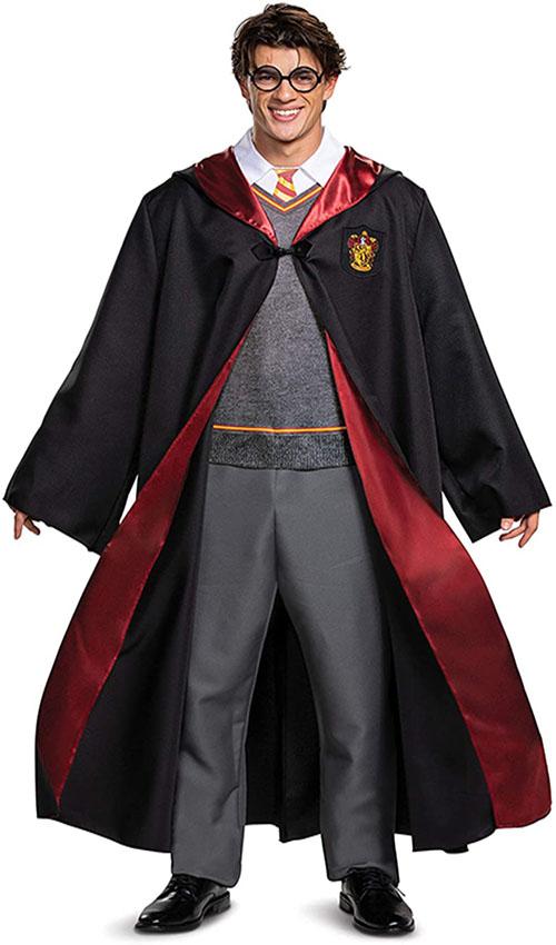 Harry Potter Gryffindor Cübbe Çocuk Boy - Harry Potter Kostümü 9-10 Yaş (5271)