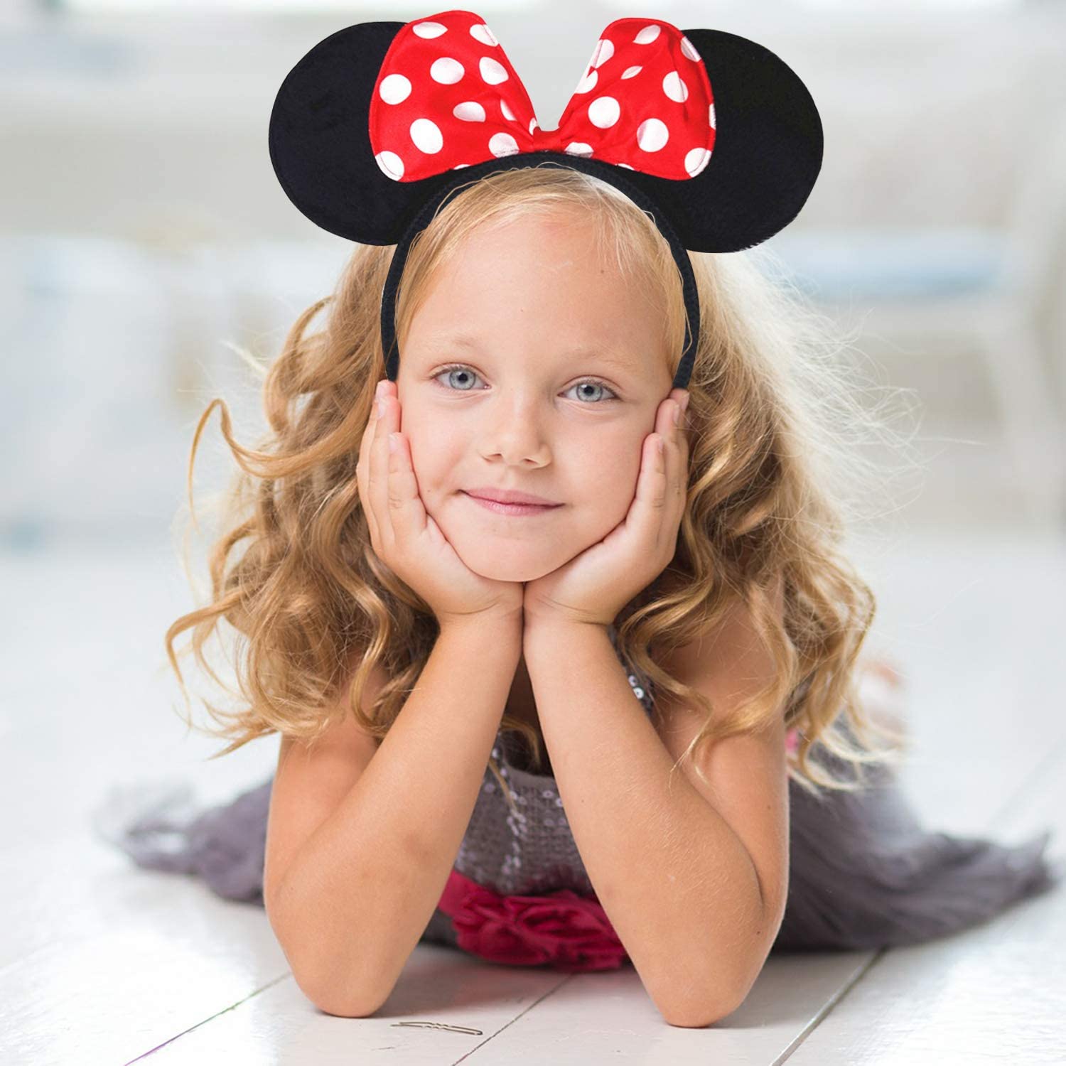 Minnie Mouse Taç Fare Tacı Kafa Bandı (5271)