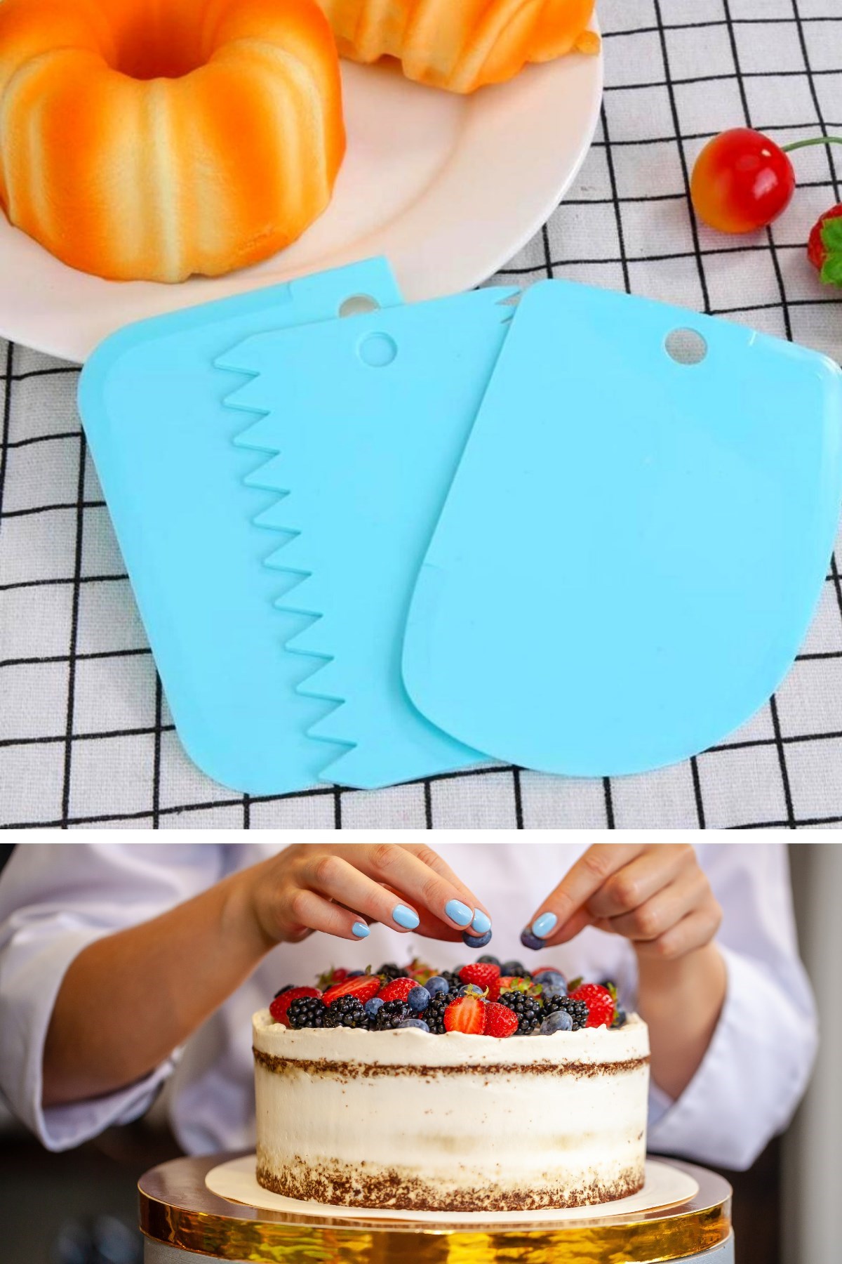 Pasta Hamur Şekillendirici Spatula Kesici Kazıyıcı Dekoratör Set (5271) Pasta Hamur Şekillendirici Spatula Kesici Kazıyıcı Dekoratör Set (5271)