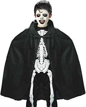 Siyah Renk Yakalı Halloween Pelerini 90 cm (5271) Siyah Renk Yakalı Halloween Pelerini 90 cm (5271)
