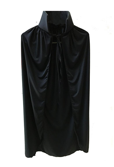 Sİyah Yakalı Pelerin - Vampir Pelerin - Dracula Pelerin 90 cm (5271)