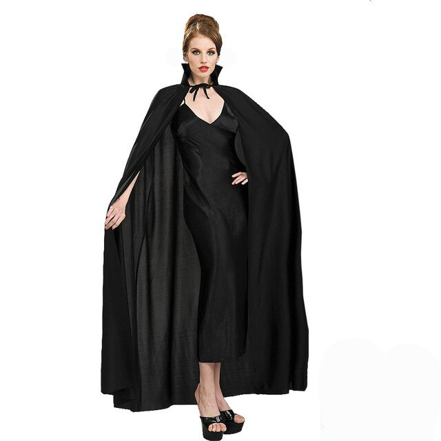 Siyah Yakalı Yetişkin Pelerin 120 cm (5271)