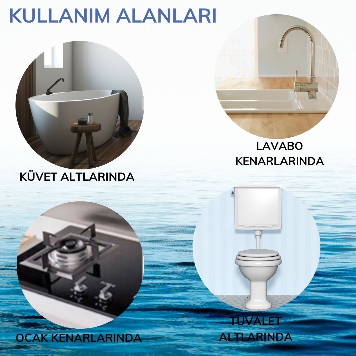 Su Sızdırmaz Banyo Mutfak Lavabo Küvet İzolasyon Şerit Bant (5271) Su Sızdırmaz Banyo Mutfak Lavabo Küvet İzolasyon Şerit Bant (5271)