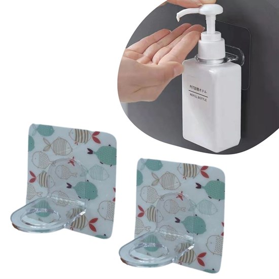 Süper Yapışkanlı Çok Amaçlı Cember Askı 2 Adet (5271)