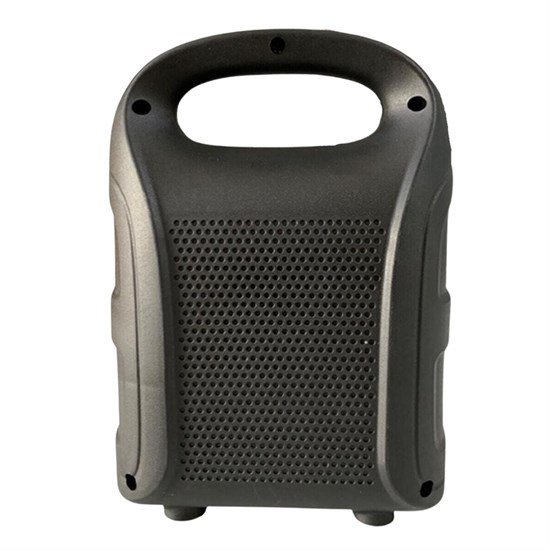 Tutmalı Mini Hoparlör Işıklı Taşınabilir Bluetooth Wireless Radyolu Sd Kart ve USB Girişli Hoparlör (5271)
