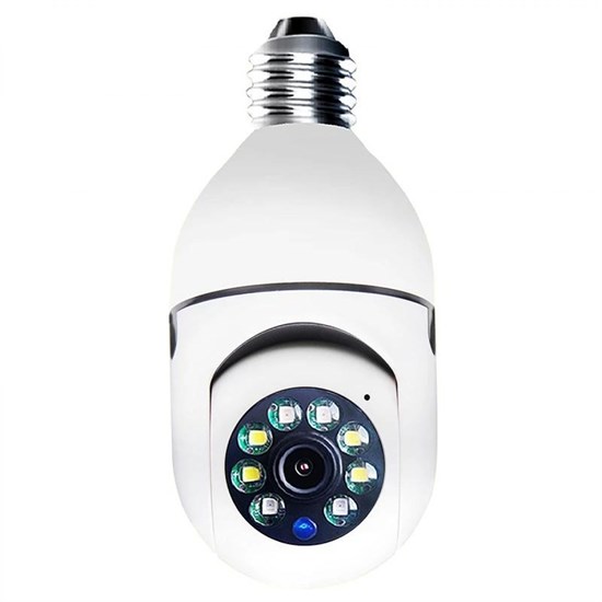 WiFi 360 Panoramik Ampul Kamera Gece Görüş Ses Akıllı Hareket Algılayıcı (5271) WiFi 360 Panoramik Ampul Kamera Gece Görüş Ses Akıllı Hareket Algılayıcı (5271)