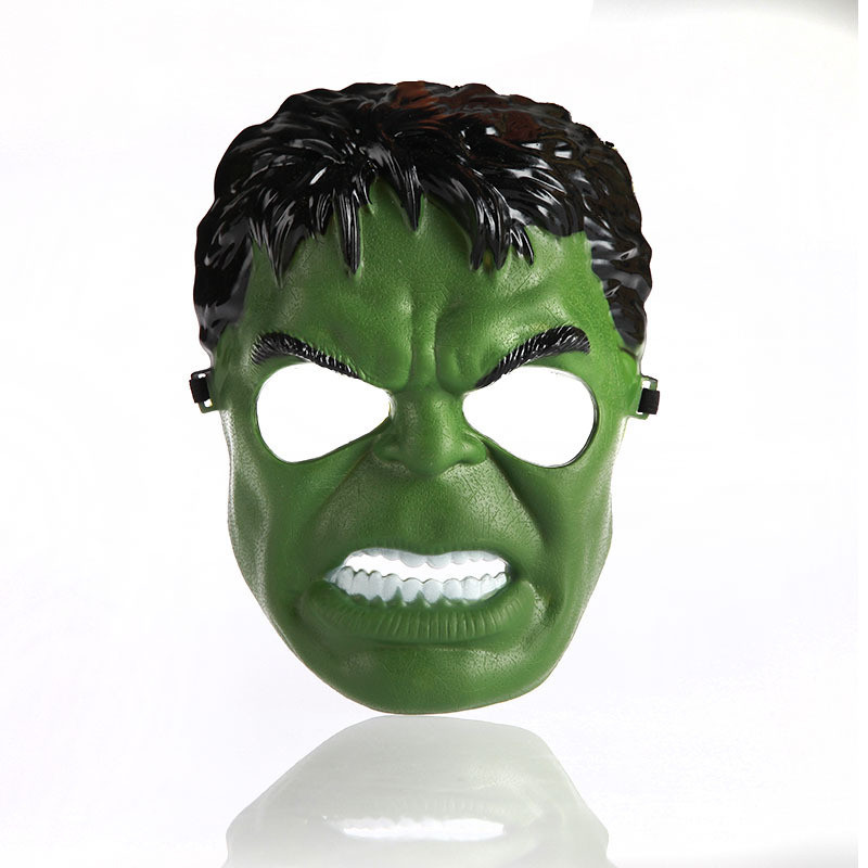Yeşil Renk Süper Kahraman Dev Adam Hulk Maskesi (5271)