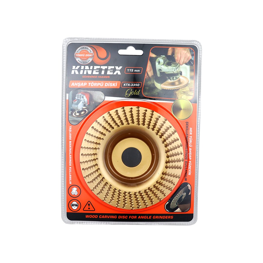 115MM  AHŞAP DİSK EĞE TÖRPÜ GOLD (5271)