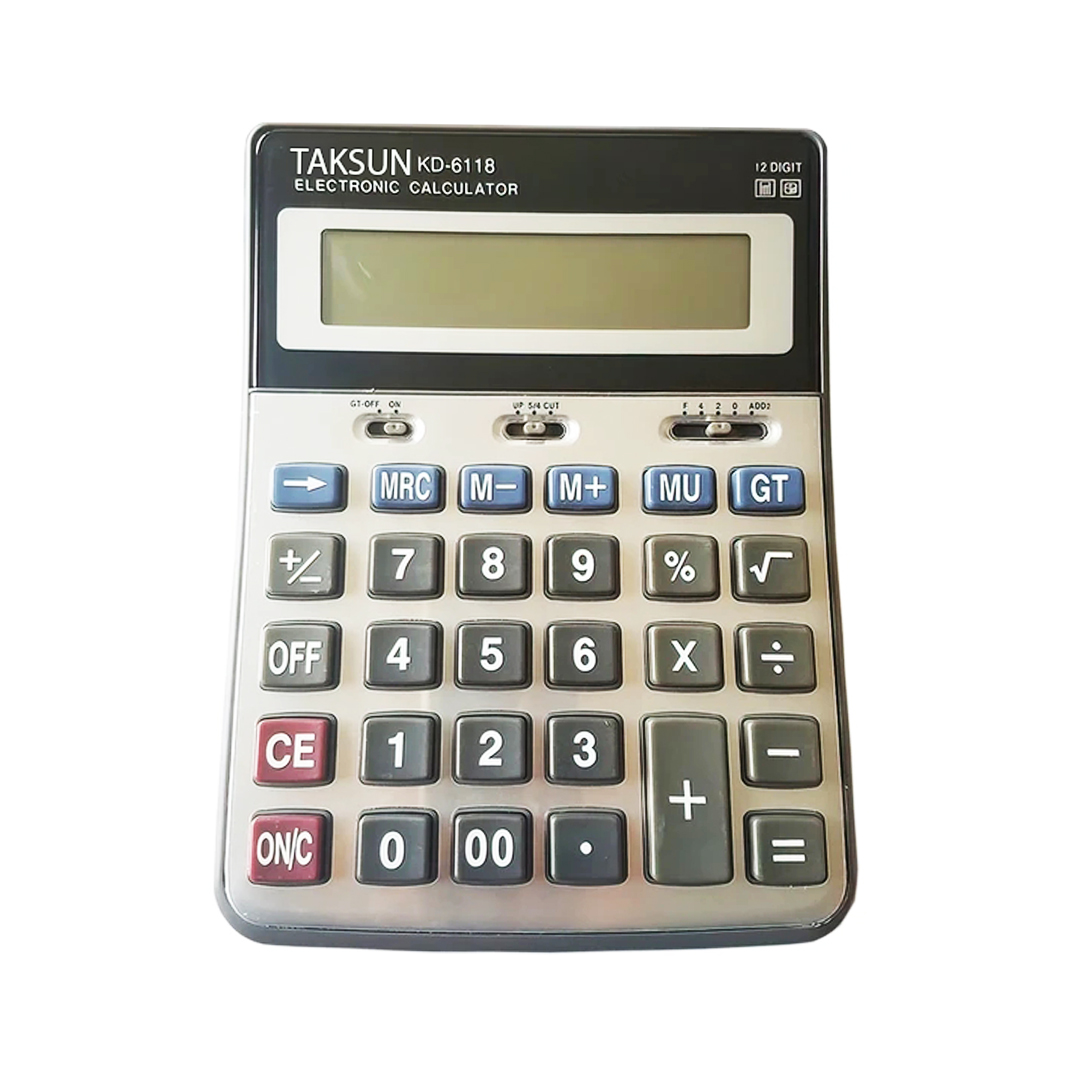12 HANELİ HESAP MAKİNESİ TS-6118 (5271)