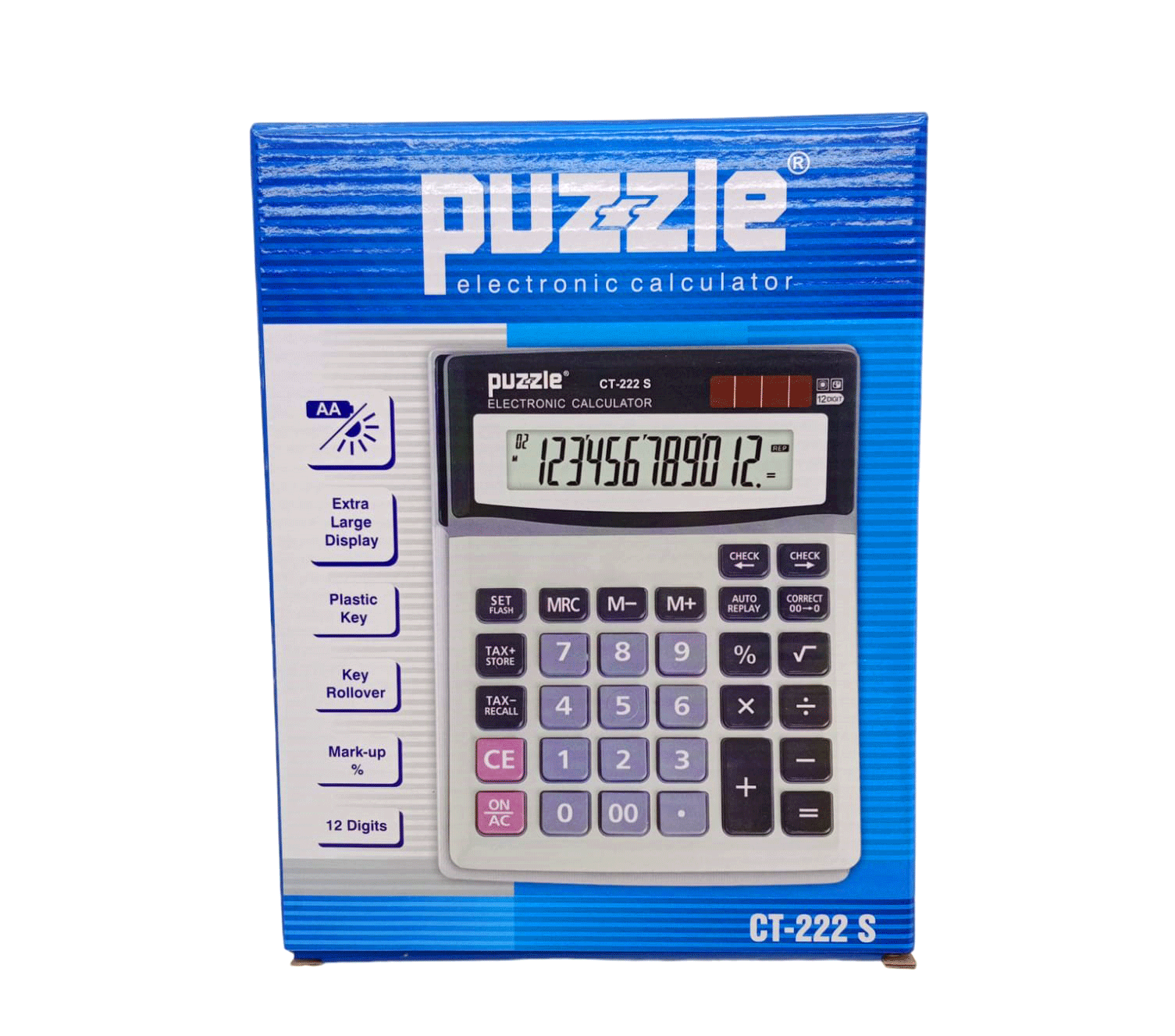 12 HANELİ HESAP MAKİNESİ CT-222S (5271)