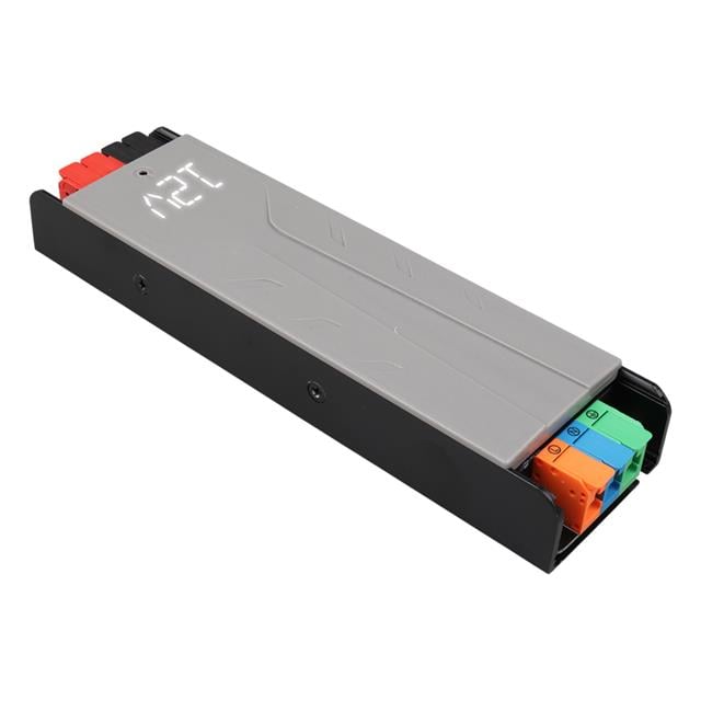 12 Volt 10 Amper 120 Watt Slim Metal Kasa Adaptör Voltaj Göstergeli 189x51x27mm (5271) 12 Volt 10 Amper 120 Watt Slim Metal Kasa Adaptör Voltaj Göstergeli 189x51x27mm (5271)