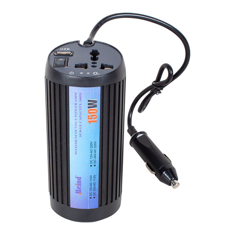 12 VOLT - 150 WATT USBLİ ÇAKMAKTAN ARAÇ POWER INVERTER (5271)
