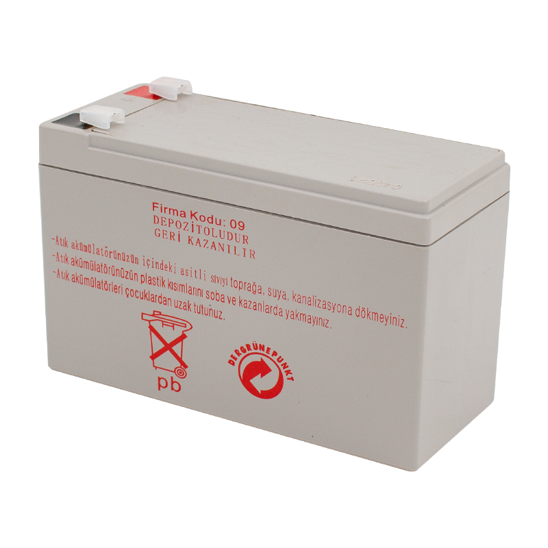 12 VOLT - 9 AMPER JEL AKÜ (150 X 65 X 90 MM) AT-1290G (5271)