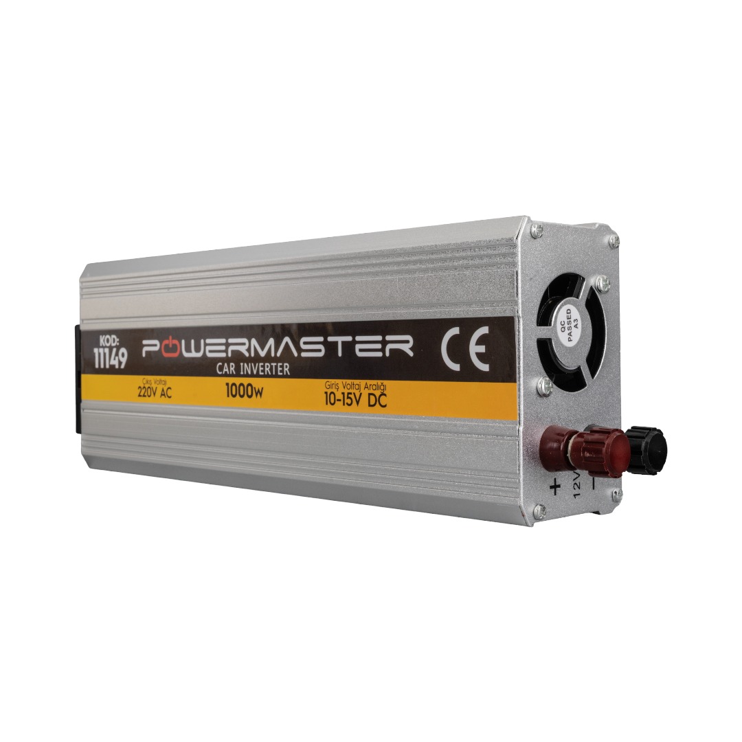 12 VOLT - 1000 WATT MODIFIED SINUS INVERTER (10-15V ARASI-220V AC) (5271)