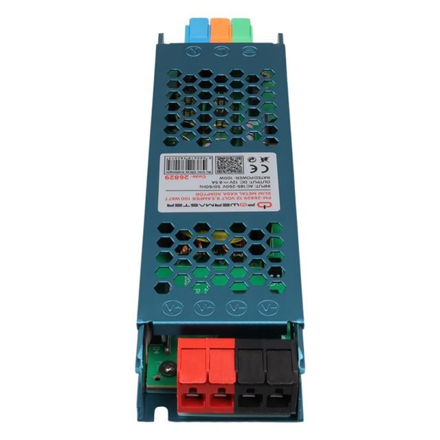 12 Volt 8.5 Amper 100 Watt Slim Metal Kasa Adaptör 180x50x23mm (5271) 12 Volt 8.5 Amper 100 Watt Slim Metal Kasa Adaptör 180x50x23mm (5271)