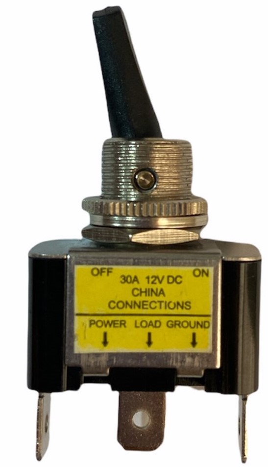 12 VOLT DC 30 AMPER TOGGLE SWİTCH ON-OFF IŞIKLI (IC-151B) (5271)