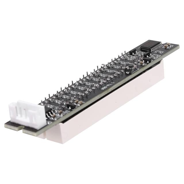 12Bit Led Müzik Seviyesi Gösterge Modülü Turuncu Kırmızı DC12Volt (5271)