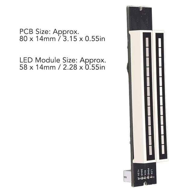 12Bit Led Müzik Seviyesi Gösterge Modülü Turuncu Kırmızı DC12Volt (5271) 12Bit Led Müzik Seviyesi Gösterge Modülü Turuncu Kırmızı DC12Volt (5271)
