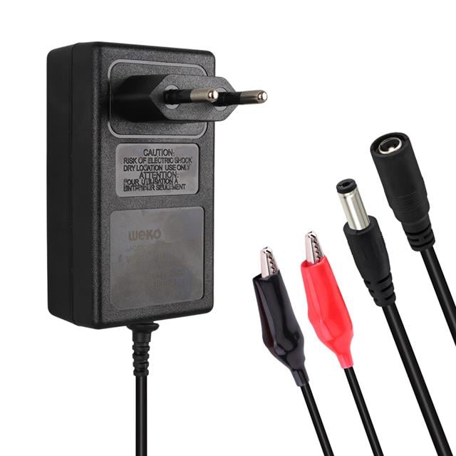 14.4 Volt - 2 Amper 5.5*2.5 Mm Uçlu + Krokodil Aparatlı Akü Şarj Cihazı WK-29111 (5271)