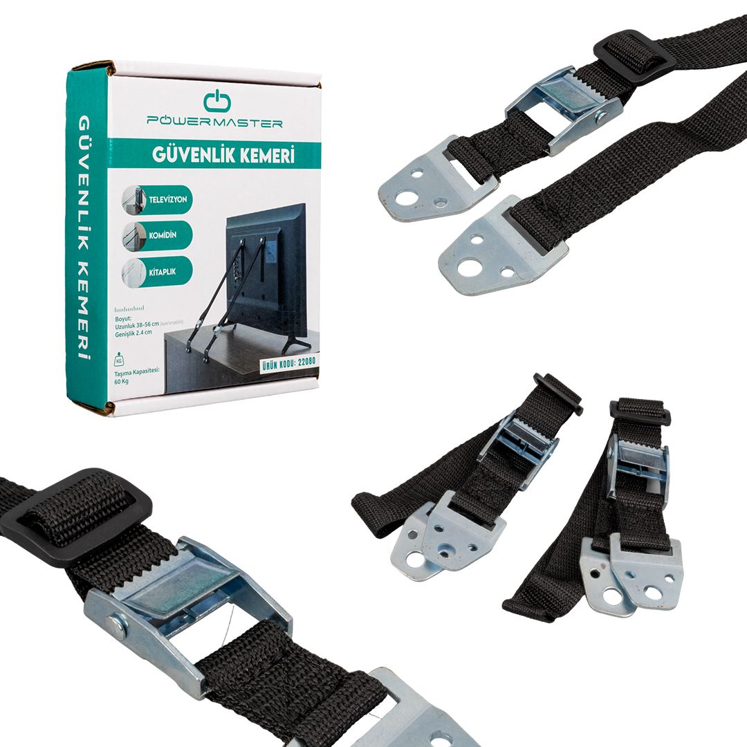 15 - 75 LCD GÜVENLİK KEMERİ (LCD VE BEBEK GÜVENLİK KEMERİ) (5271)