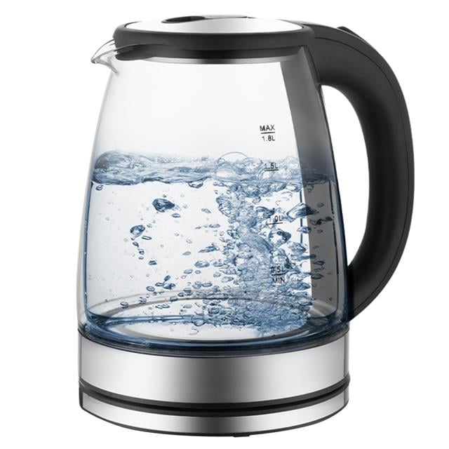 1500W 1.8 Litre Cam Hazneli Su Isıtıcı Mutfak Kettle CRW-7204 (5271)