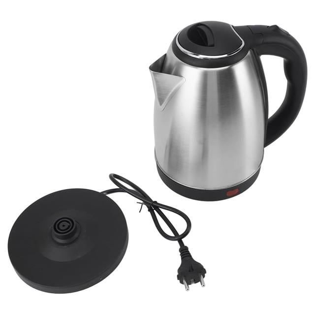 1500W 1.8 Litre Lüks Çelik Su Isıtıcı Kettle İnox CRW-7102 (5271)