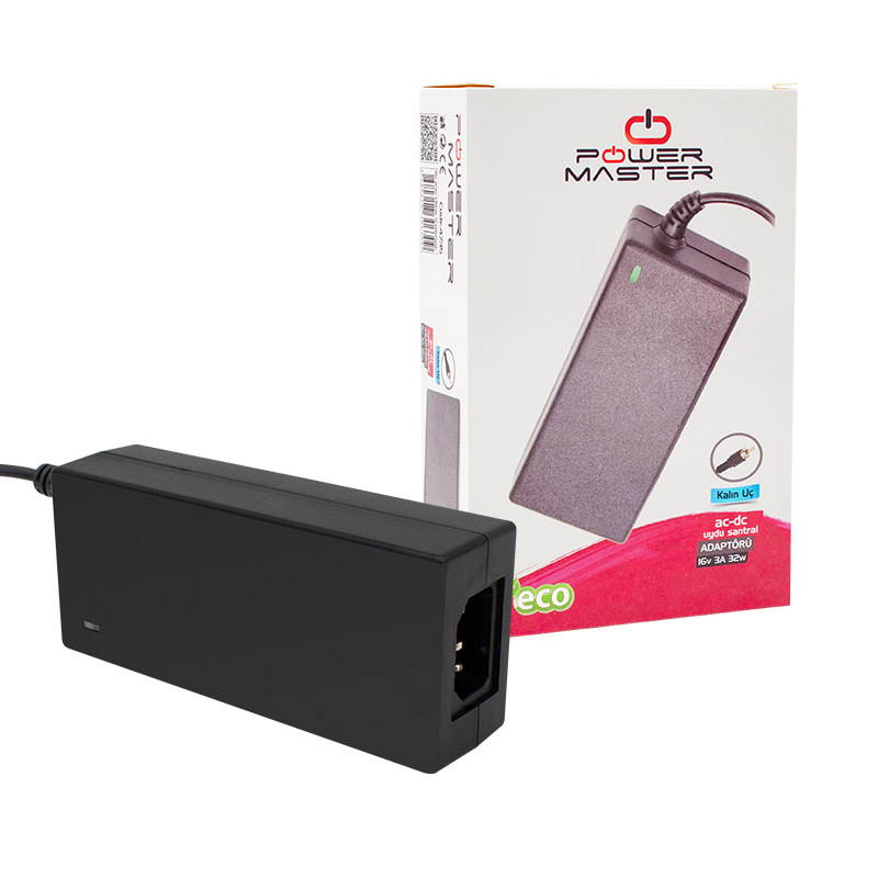 16 VOLT 3 AMPER PLASTİK KASA MASAÜSTÜ SANTRAL ADAPTÖRÜ 5.5*2.5 UÇLU (5271) 16 VOLT 3 AMPER PLASTİK KASA MASAÜSTÜ SANTRAL ADAPTÖRÜ 5.5*2.5 UÇLU (5271)
