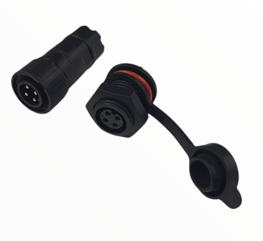 16MM SU GEÇİRMEZ KONNEKTOR ŞASE SEYYAR TAKIM 2P (IC-266M) (5271)