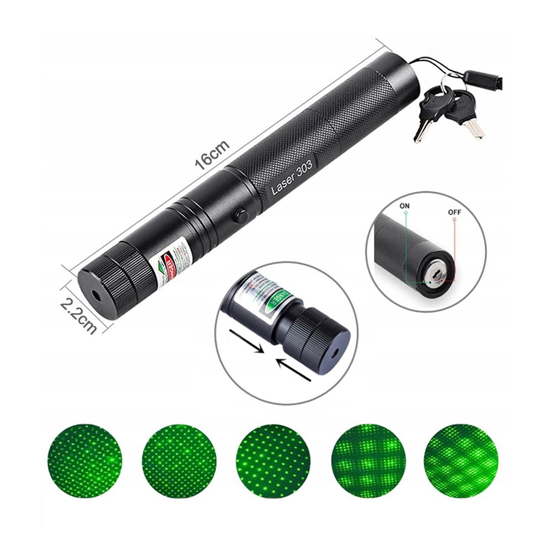 18650 PİLLİ ŞARJLI YEŞİL LAZER (5271)