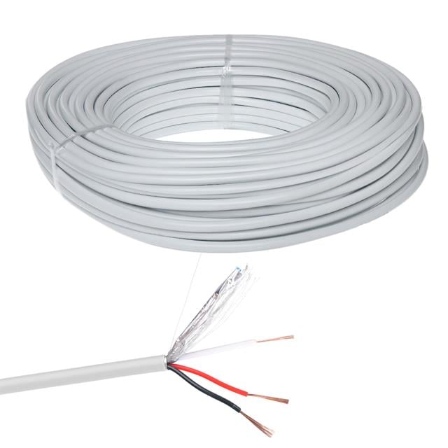 2+1X0.50mm CCA CCTV Kamera Kablosu (100 Metre) (5271)