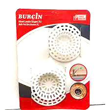 2 PARÇA PLASTİK KÜVET LAVABO SÜZGEÇ (5271)