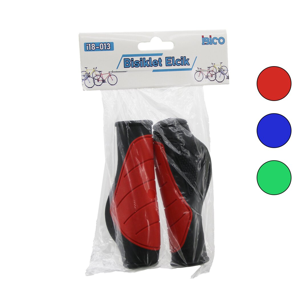 2 PCS SET RENKLİ - SİLİKON BİSİKLET ELCİK (5271)