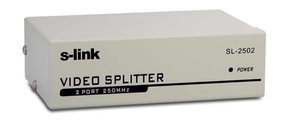 2 PORT VGA SPLITTER DAĞITICI 250MHZ - 1920X1080 SL-2502 (5271)